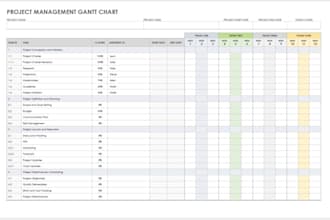 create a project plan roadmap and task breakdown