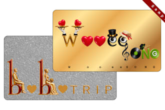 turn your business name into an artistic business card