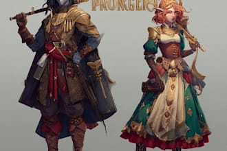 dnd character art and dnd character art