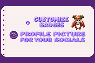 design custom twitch emotes and badges