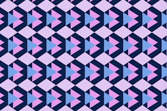 create seamless textile pattern design for fabric and fashion