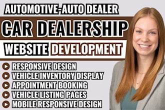 car dealership website, auto dealer website, automotive, car sales website