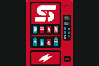 create any type of vending machine logo for your business