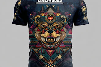design unique custom t shirt graphics for your brand