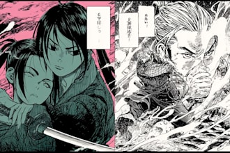 design manga characters and create comic scenes