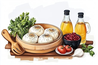 create best quality food and beverage illustrations