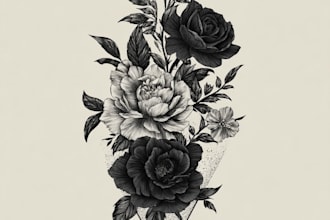 design professional creative tattoo design