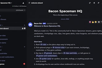 set up a professional discord server for your gaming or creator community