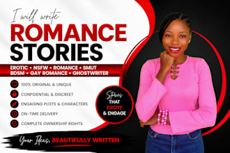 write erotic story romance story erotica nsfw romance ghostwriter bdsm gay smut