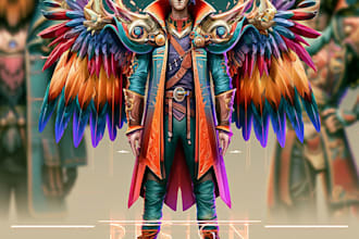 design stunning characters and artwork