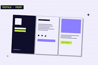 design a professional brochure or presskit PDF for your business