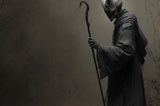 draw horror and gothic line art illustrations