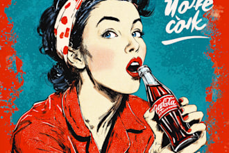 create a unique street pop art collage