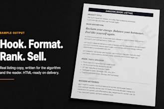 write an SEO HTML amazon KDP book description and keywords