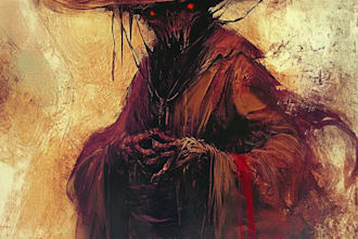do horror character design