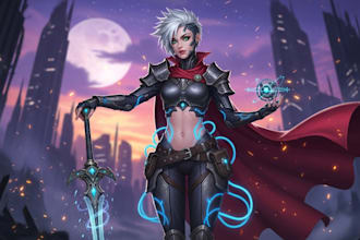draw your original, rpg character