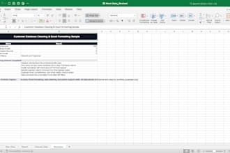 providing data entry,cleaning, VA and typewriting services