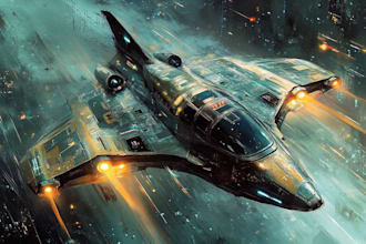 do sci fi spaceship design