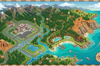 design nation park trail hospital drainage interactive resort erosion tour maps