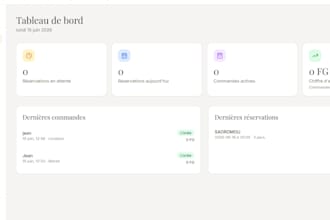 create a restaurant website with online reservations