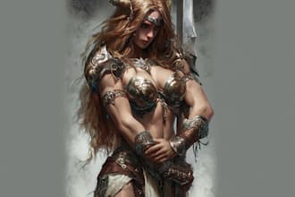 create stunning fantasy rpg character art and illustrations