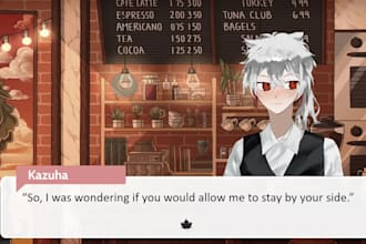 create you a visual novel