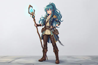 design original character concept art