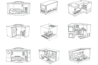 draw product design concept sketches