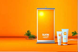design your poster ad or banner