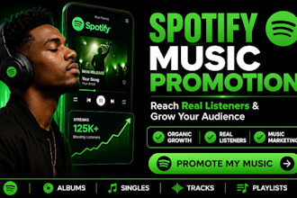 do spotify album promotion, spotify music track promotion