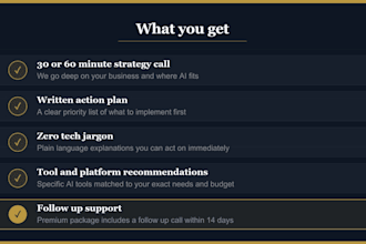 create an ai strategy and action plan for your business