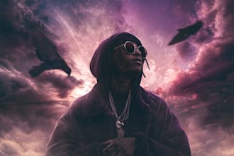 design album cover, single or mixtape music artwork