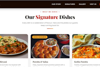 build a responsive business website