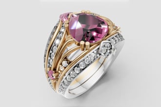 design ring and render