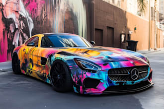 car wrap, vehicle wrap, racing car wraps