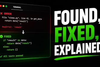 fix code bugs fast