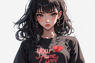design merch t shirt for merchandise