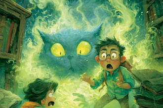illustrate children story book illustration and picture book