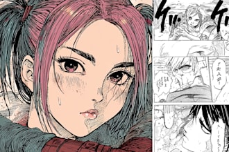 create dynamic manga comic pages with professional artwork