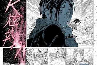 draw funny comedy manga comic pages and scenes