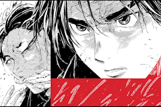 create slice of life manga comics with character