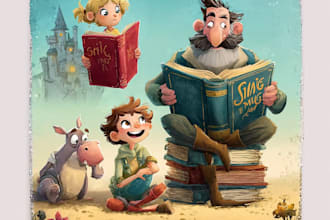 cute animal adventure children book covers