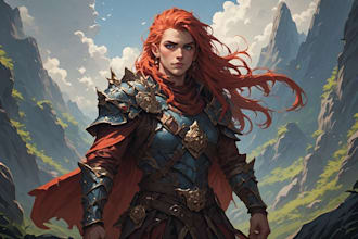 make a fabulous fantasy character art