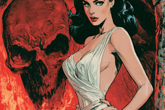 digitally color your comic book cover or pin up