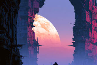 design sci fi illustration and sci fi sci fi illustration