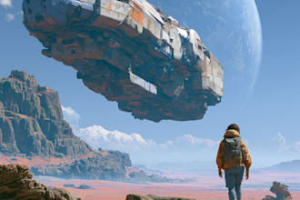 design sci fi illustration and sci fi sci fi illustration
