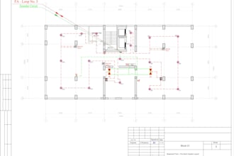 design professional elv and fire alarm systems in autocad