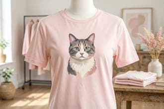 create modern and trendy tshirt design for your brand