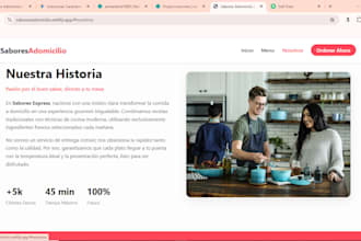 web developer and landing page designer