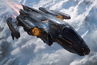 do sci fi spaceship design